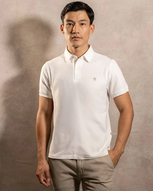 Polo Antimanchas Ivory
