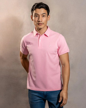 Polo Antimanchas Rosado